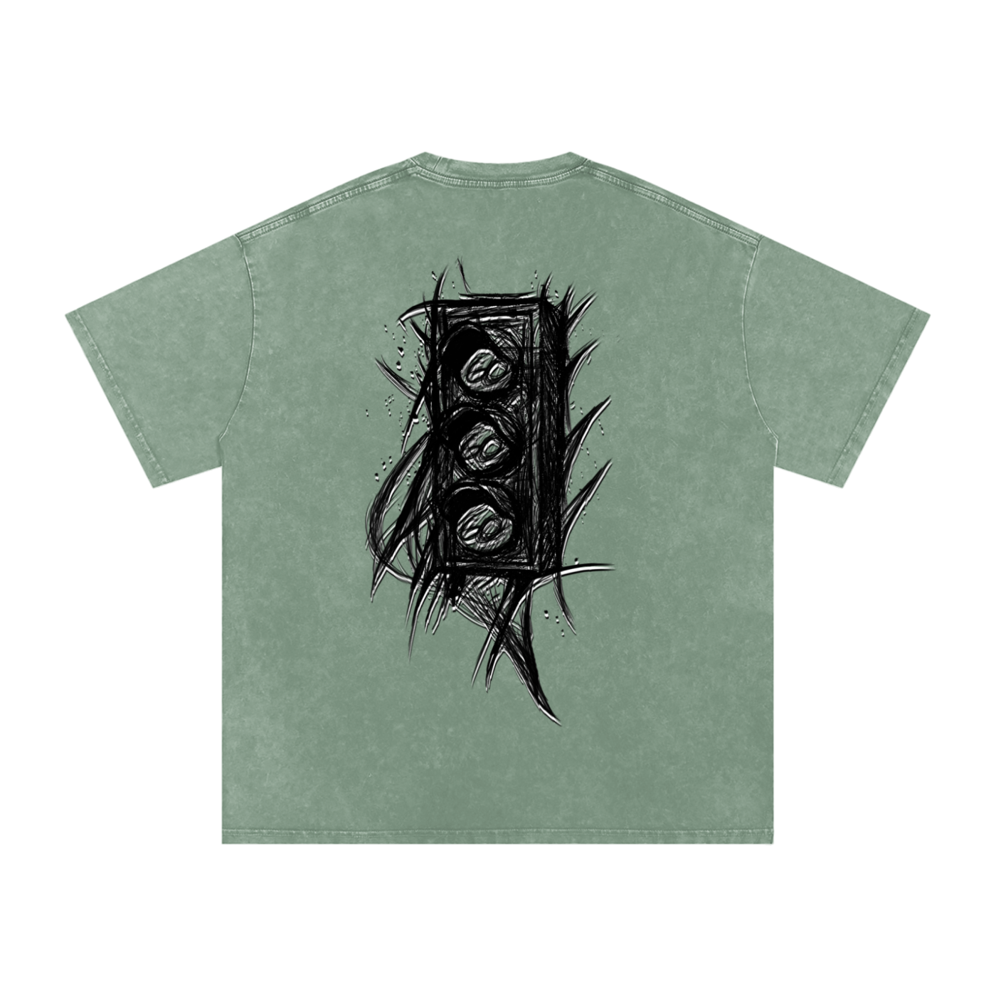 Grioten Overwashed T-Shirt (GOGOGO)